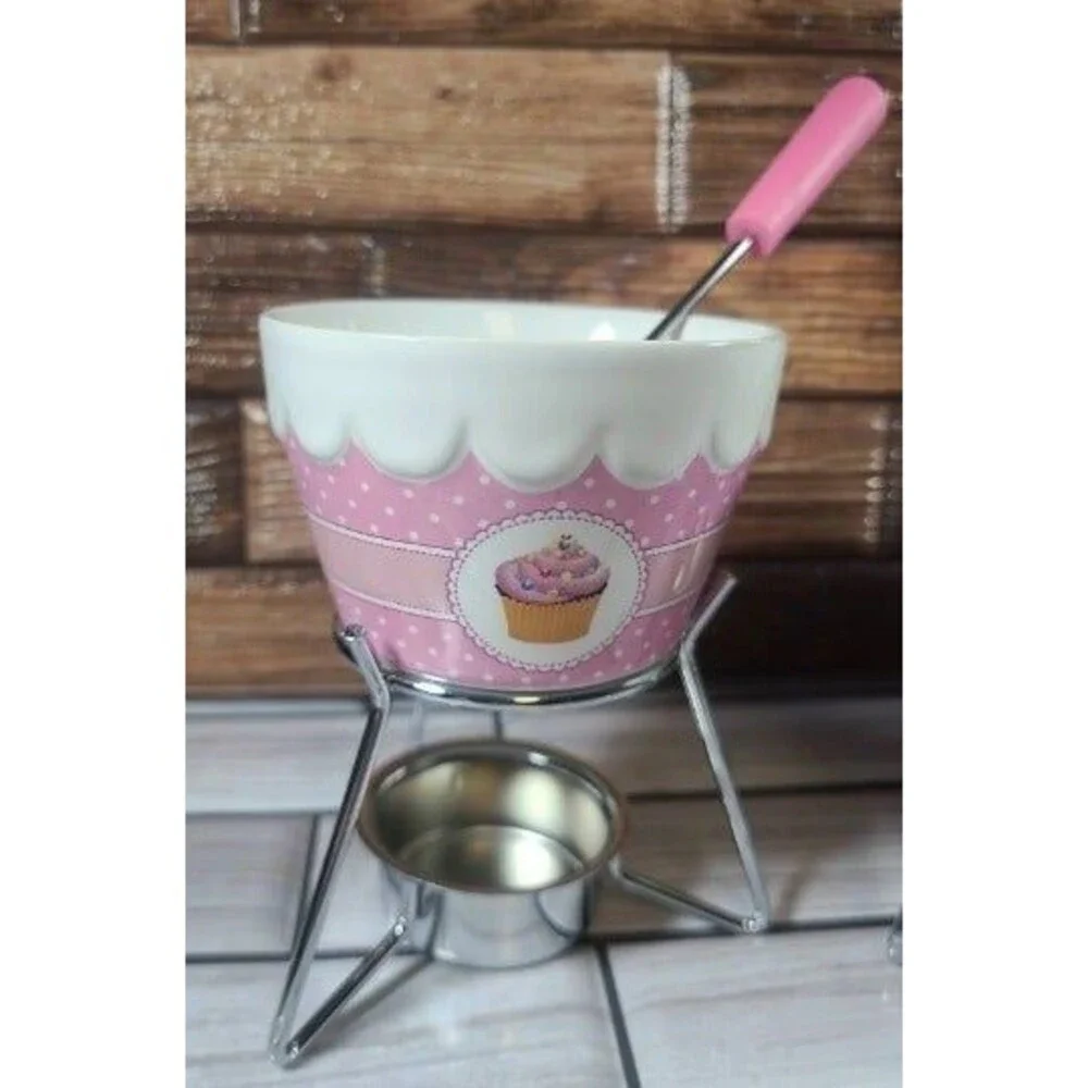 Fondue Cheese Chocolate Tea Light Candle
